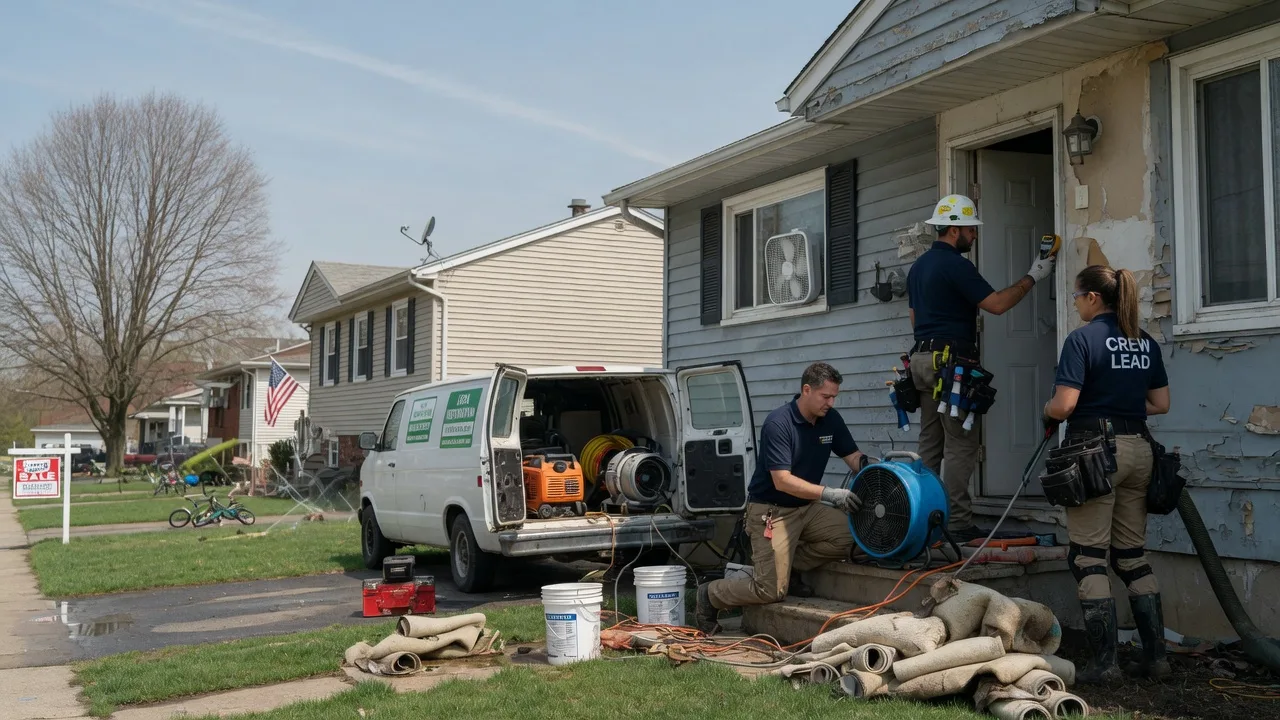Flood Cleanup in Vermont, IL near me